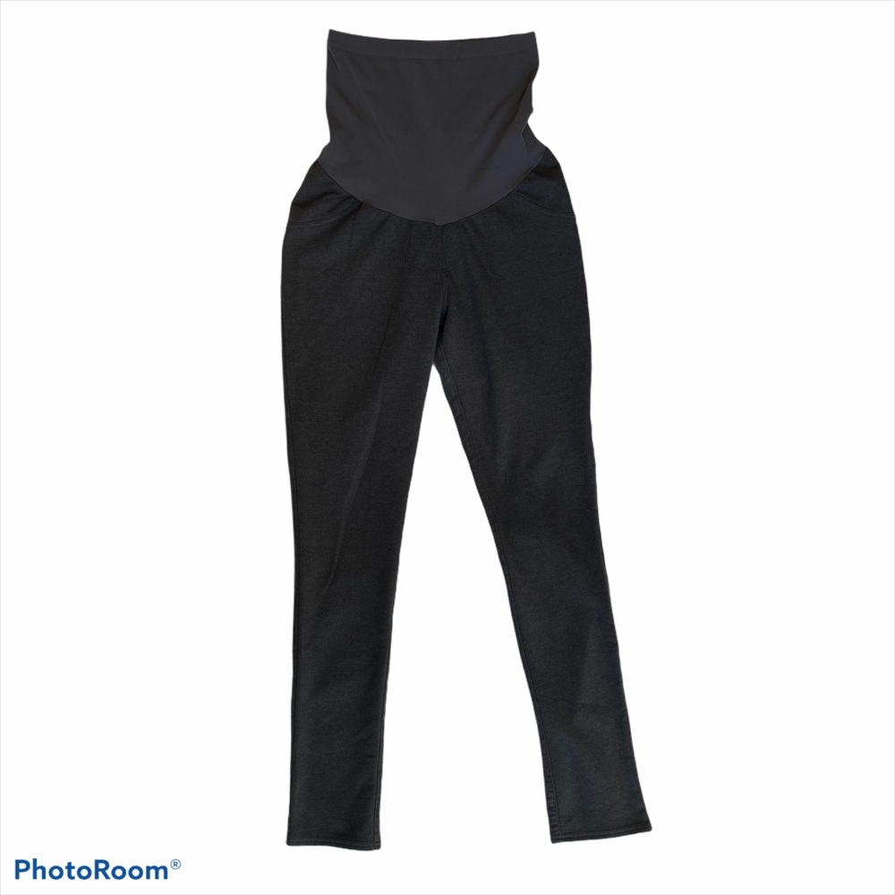 Motherhood Maternity Skinny Gray Stretch Pants